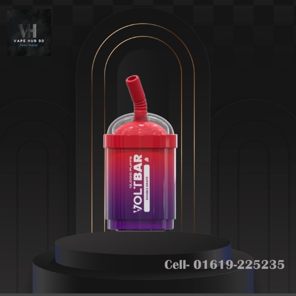 VOLTBAR DOUBLE GRAPE CARTRIDGE 12K PUFFS