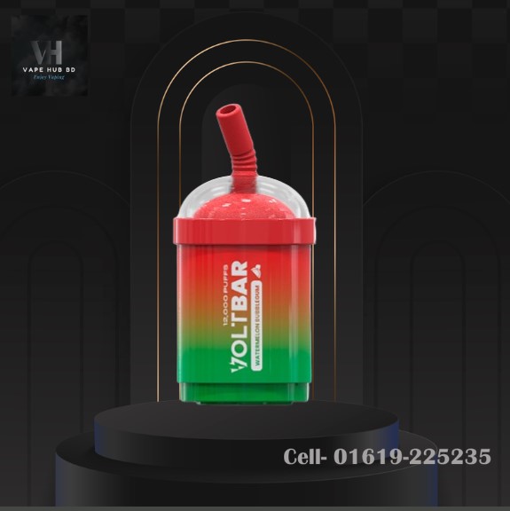 Voltbar 12K Puffs Watermelon Bubblegum Cartridge