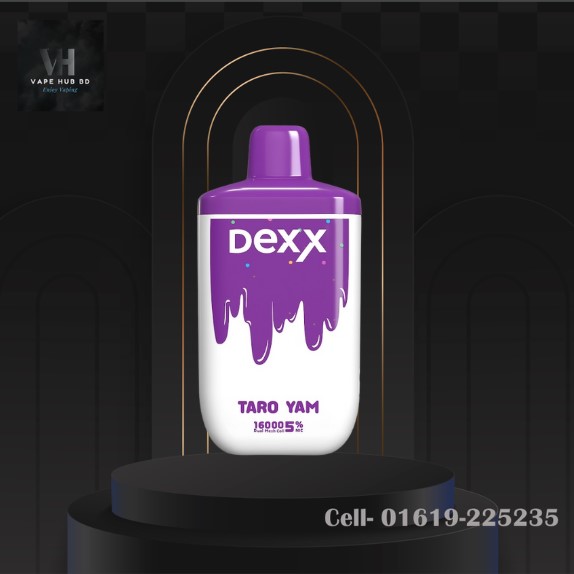 Dexx Taro Yam 16K PUFFS DISPOSABLE VAPE