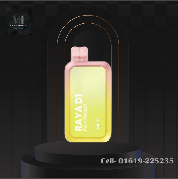 Elfbar Raya D1 Pink Peach -13K Puffs