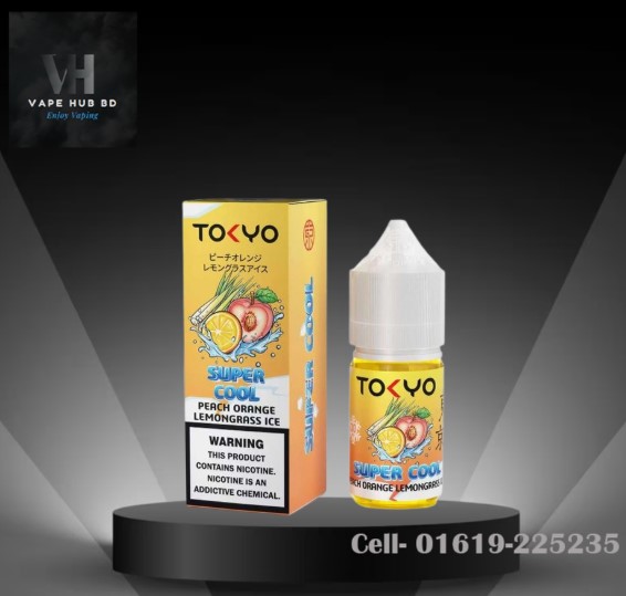 Tokyo Super Cool Peach Orange Lemongrass Ice -30 ML