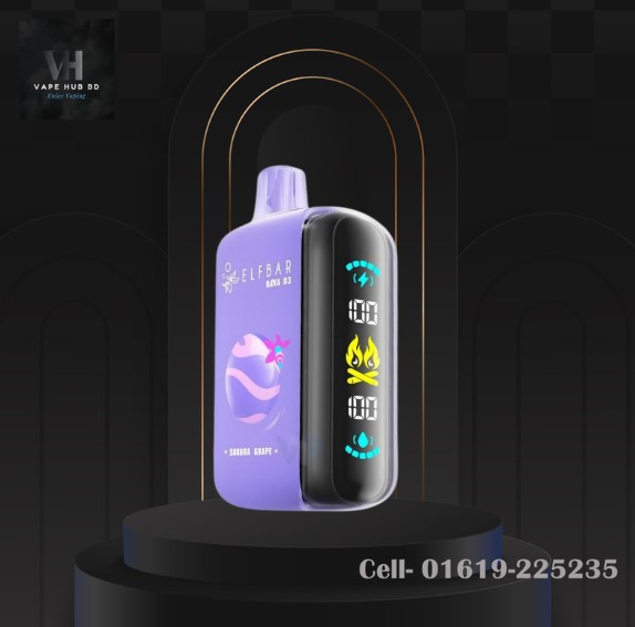 Sakura Grape 25K Puffs By Elfbar Raya D3