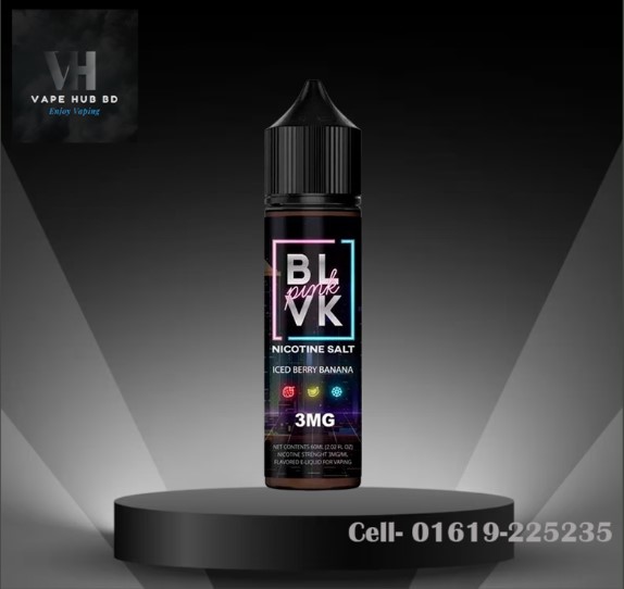 Iced Berry Banana By Blvk Pink -60 ML