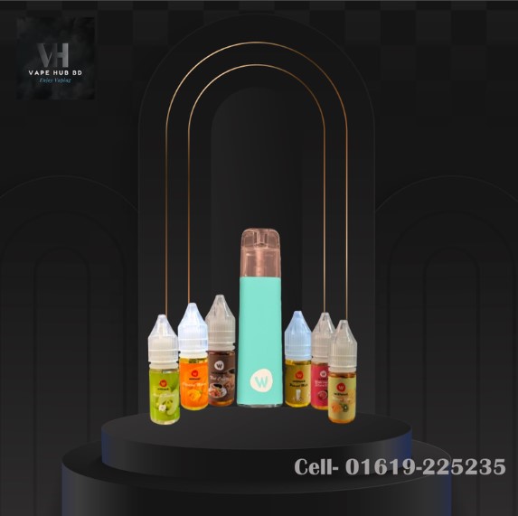 WillWell Crystal Refilled Pod With WillWell 10ML Liquid (Combo)