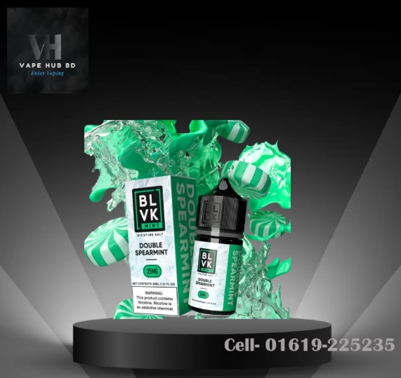BLVK BAR Double Spearmint Ice Nic Salt- 30ML