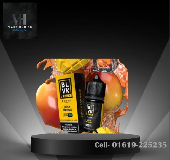 BLVK BAR Juicy Mango Ice- Nic Salt- 30ML