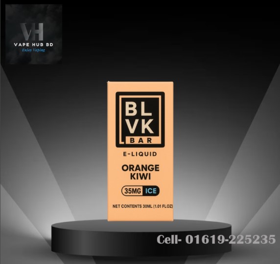 BLVK BAR Orange Kiwi Ice Nic Salt- 30ML