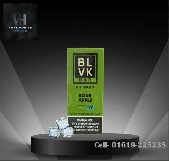 BlVK BAR Sour Apple Ice Salt Nic- 30ML